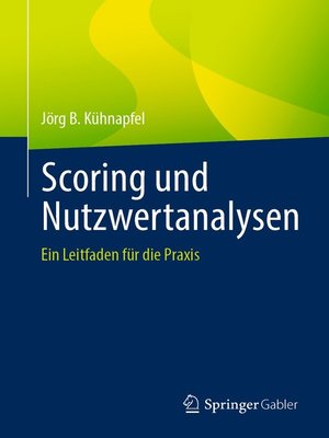 cover image of Scoring und Nutzwertanalysen